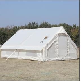 Emergency Relief Tent, 400x300x200cm, Heavy-Duty White Canvas